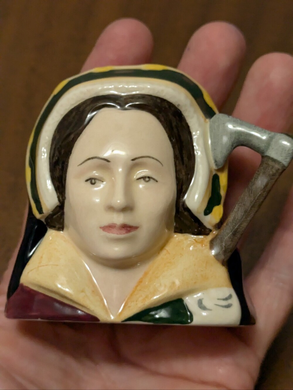 Catherine Howard Mini Toby Jug. Vintage Royal Doulton. Perfect Condition.